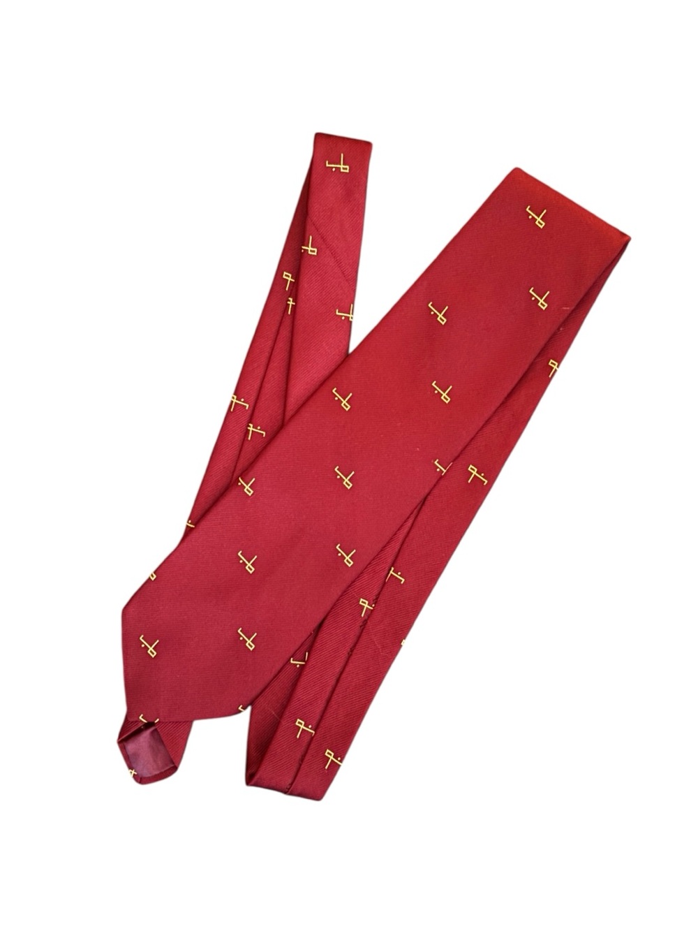 HAMPTON HALL LTD silk vintage tie